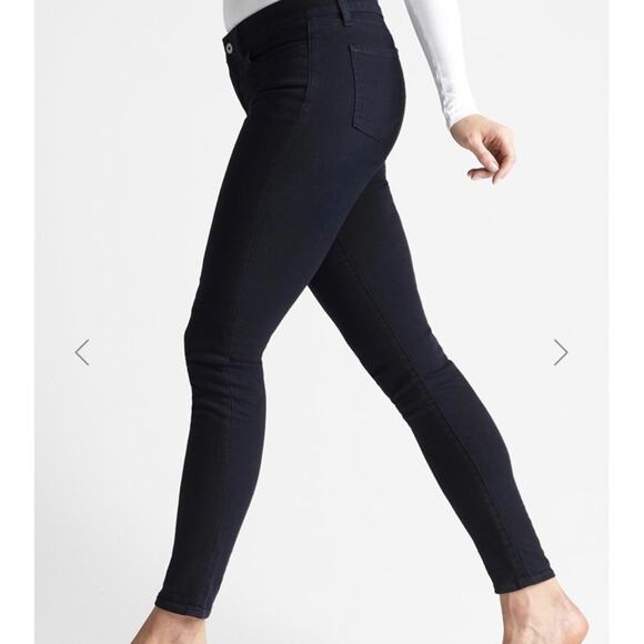 Yummie Women's navy denim ‘Eclipse’‎ high waisted skinny jeans (27) - Picture 3 of 10